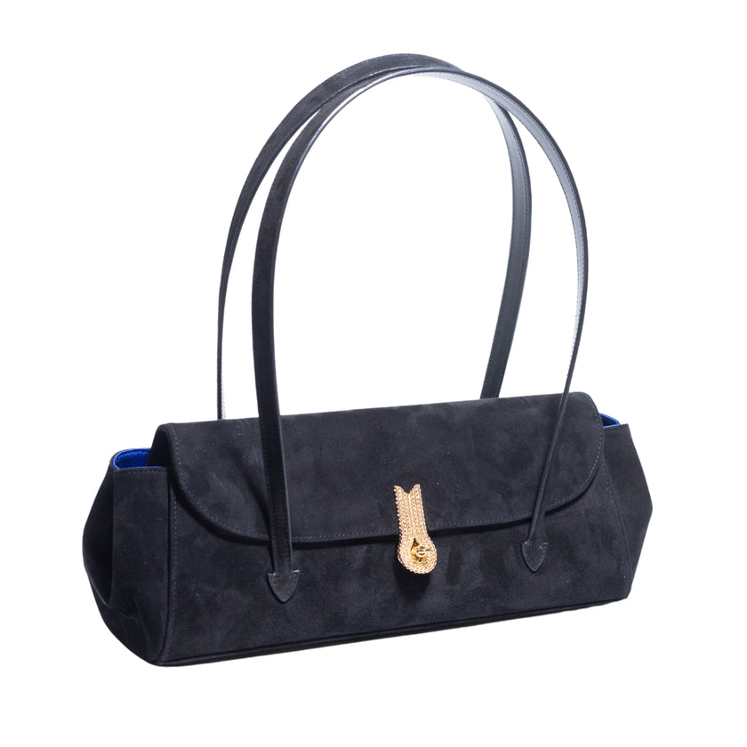 QUEEN PIERA SUEDE BLACK