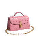 QUEEN ALTROVE OSTRICH INDIAN PINK MTO - Delivery 40/50 working days