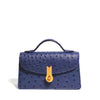 QUEEN ALTROVE OSTRICH NAVY BLUE