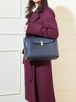 QUEEN MUM OSTRICH BLUE