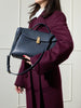 QUEEN MUM OSTRICH BLUE
