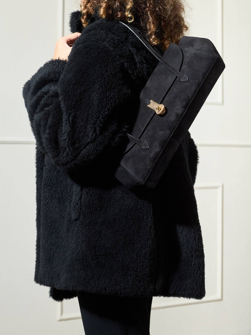 QUEEN PIERA SUEDE BLACK