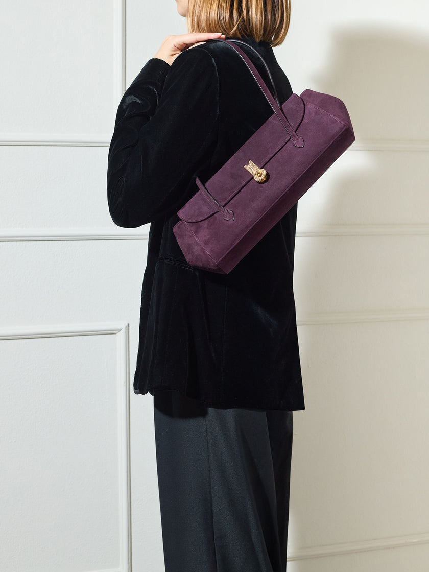 QUEEN PIERA SUEDE VINTAGE PORT