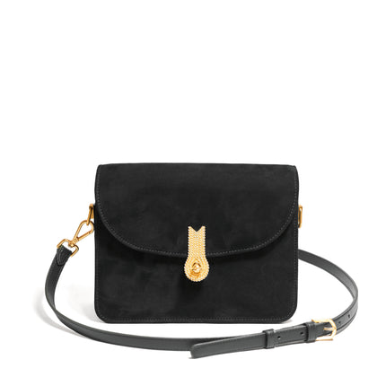QUEEN VERA SUEDE BLACK