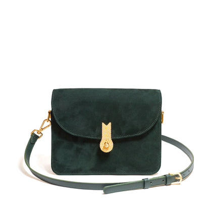QUEEN VERA SUEDE BOTTIGLIA