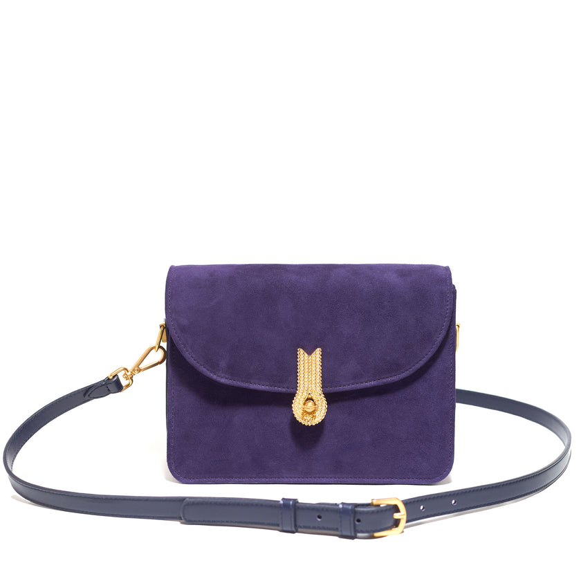 QUEEN VERA SUEDE VIOLET