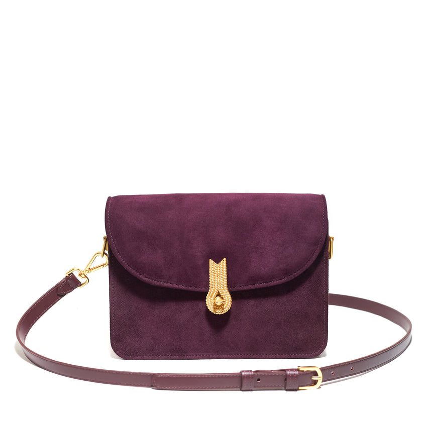 QUEEN VERA SUEDE VINTAGE PORT