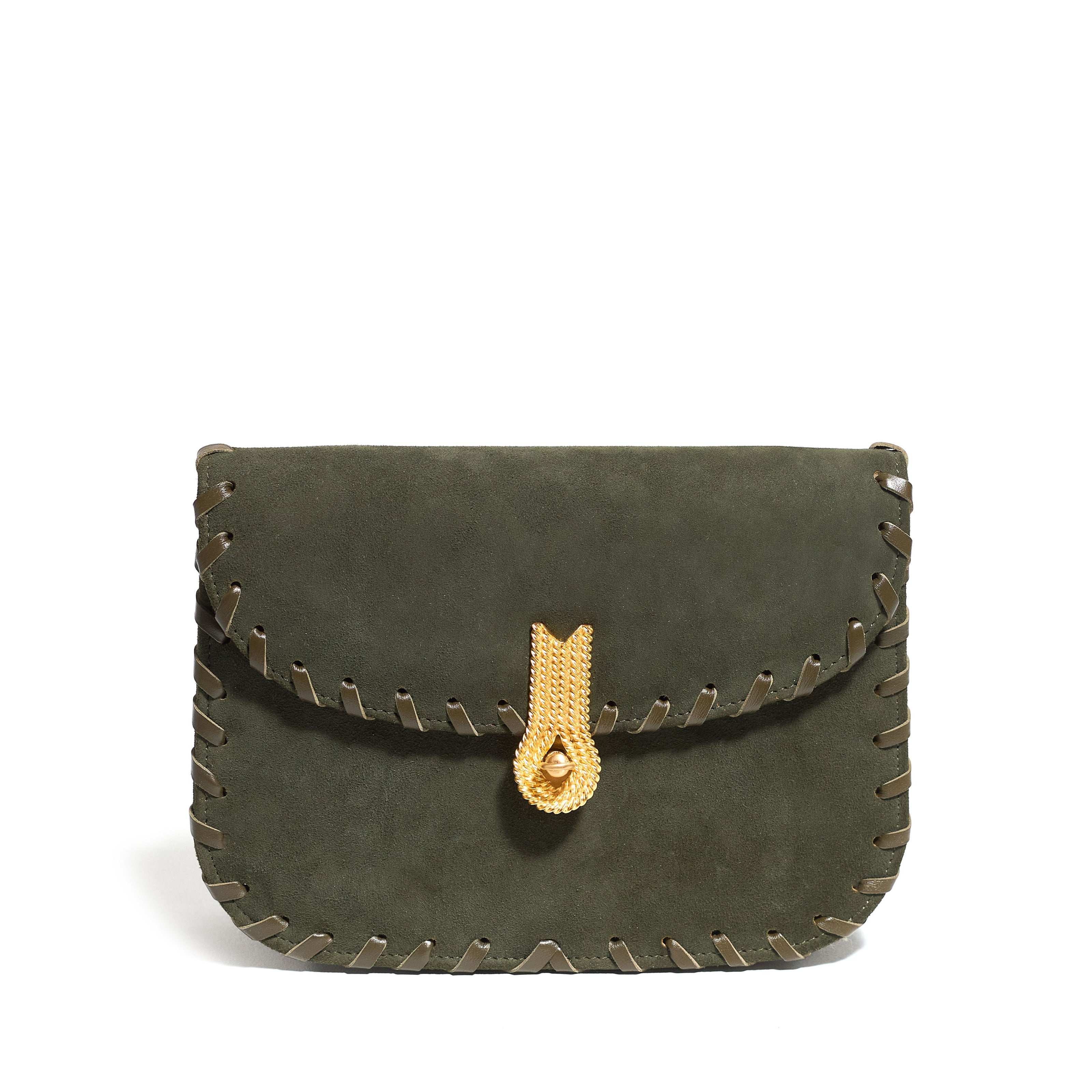 CACCIATORA MINI EDGE-STITCHES TIROLO