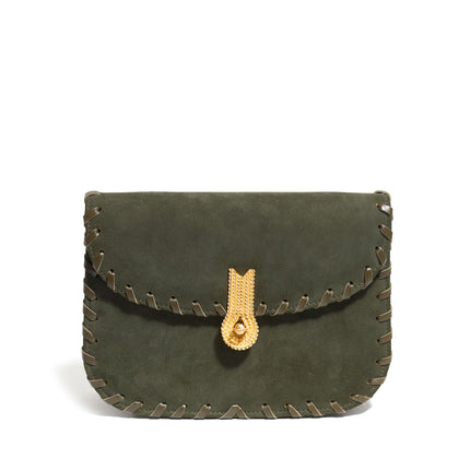 CACCIATORA MINI EDGE-STITCHES TIROLO