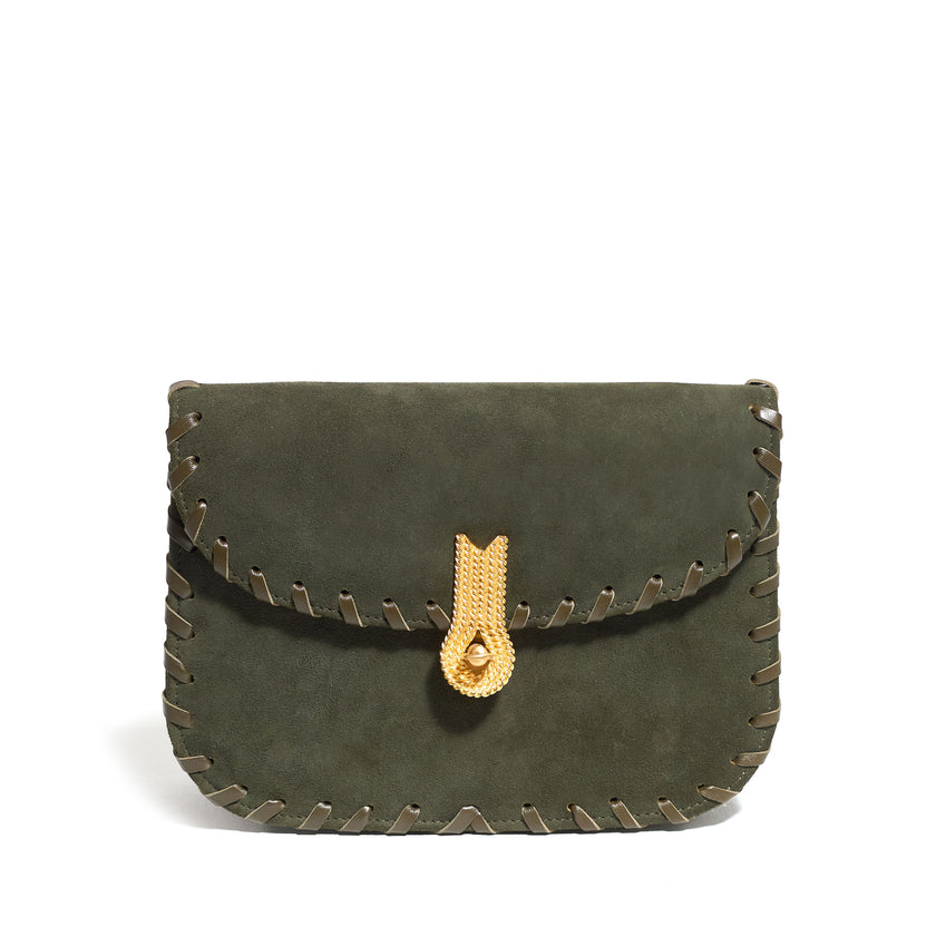 CACCIATORA MINI EDGE-STITCHES TIROLO