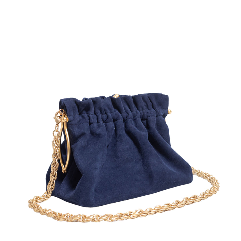 RAVIOLO SUEDE NAVY BLUE