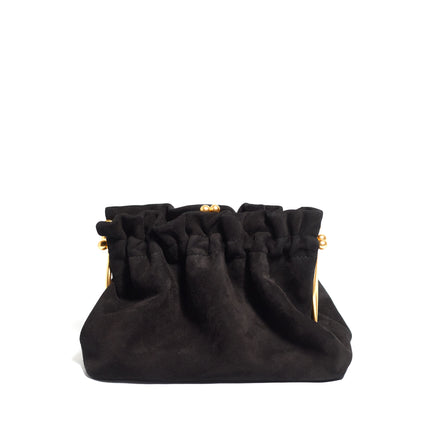 RAVIOLO SUEDE BLACK