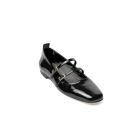 PATENT BALLERINA BLACK