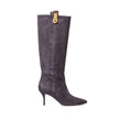QUEEN BOOTS HEELS SUEDE VAN DYCK