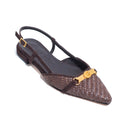 QUEEN SLINGBACK STRAW TDM