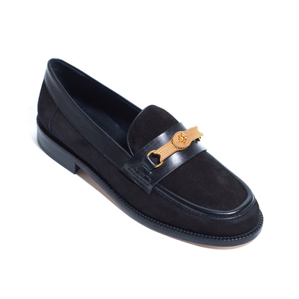 QUEEN LOAFER SUEDE BLACK