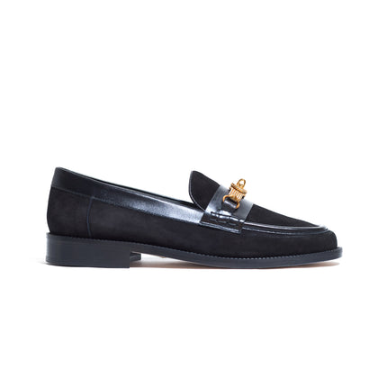 QUEEN LOAFER SUEDE BLACK