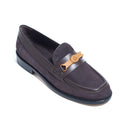 MOCASSINO QUEEN IN CAMOSCIO MARRONE