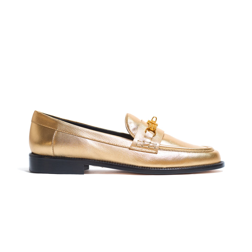 QUEEN LOAFER GOLD