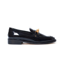 MOCASSINO QUEEN IN VERNICE NERA