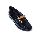 MOCASSINO QUEEN IN VERNICE NERA