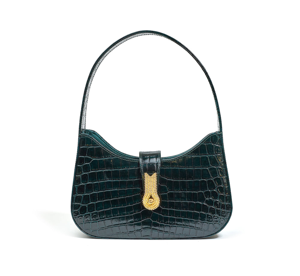 QUEEN BAGUETTE CROCK GREEN