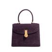QUEEN HANDBAG POCKET SUEDE VINTAGE PORT