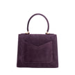 QUEEN HANDBAG POCKET SUEDE VINTAGE PORT
