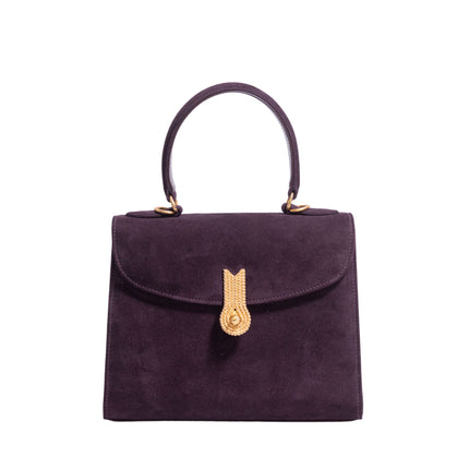 QUEEN HANDBAG POCKET SUEDE VINTAGE PORT