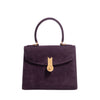 QUEEN HANDBAG POCKET SUEDE VINTAGE PORT