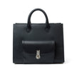 QUEEN TOTE GRAINED BLACK