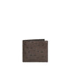 MAN WALLET OSTRICH CHOCOLATE