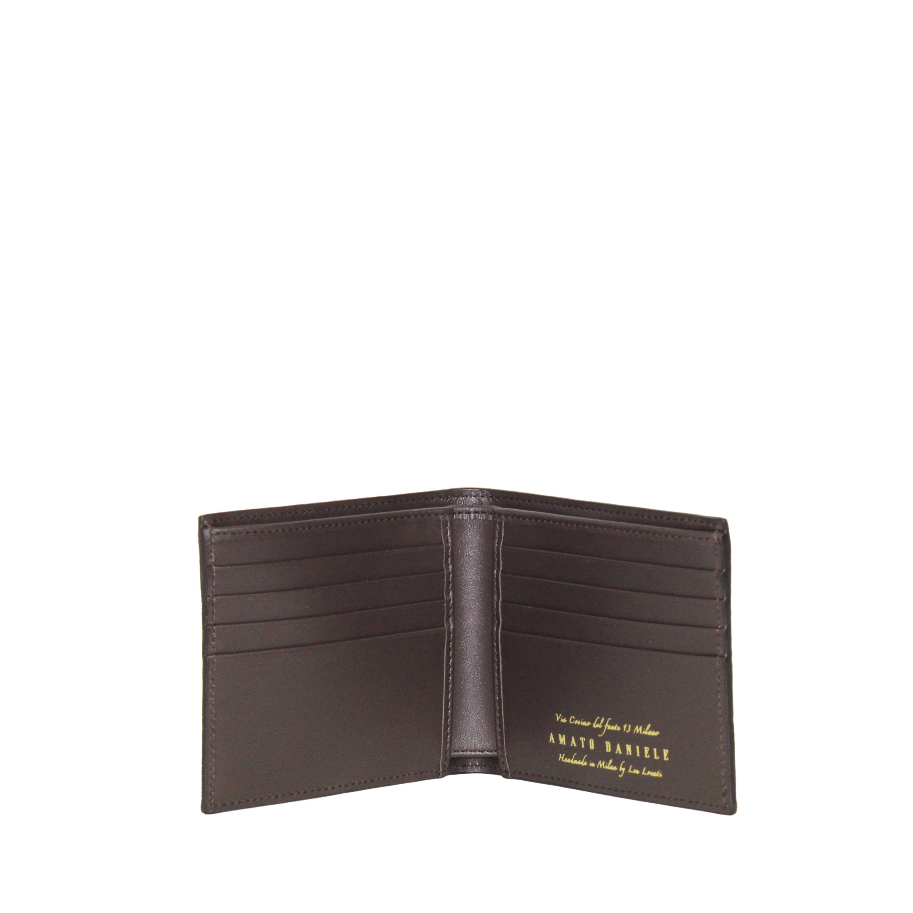MAN WALLET OSTRICH CHOCOLATE