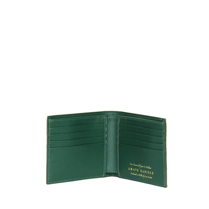 MAN WALLET SHINY CROCO GREEN