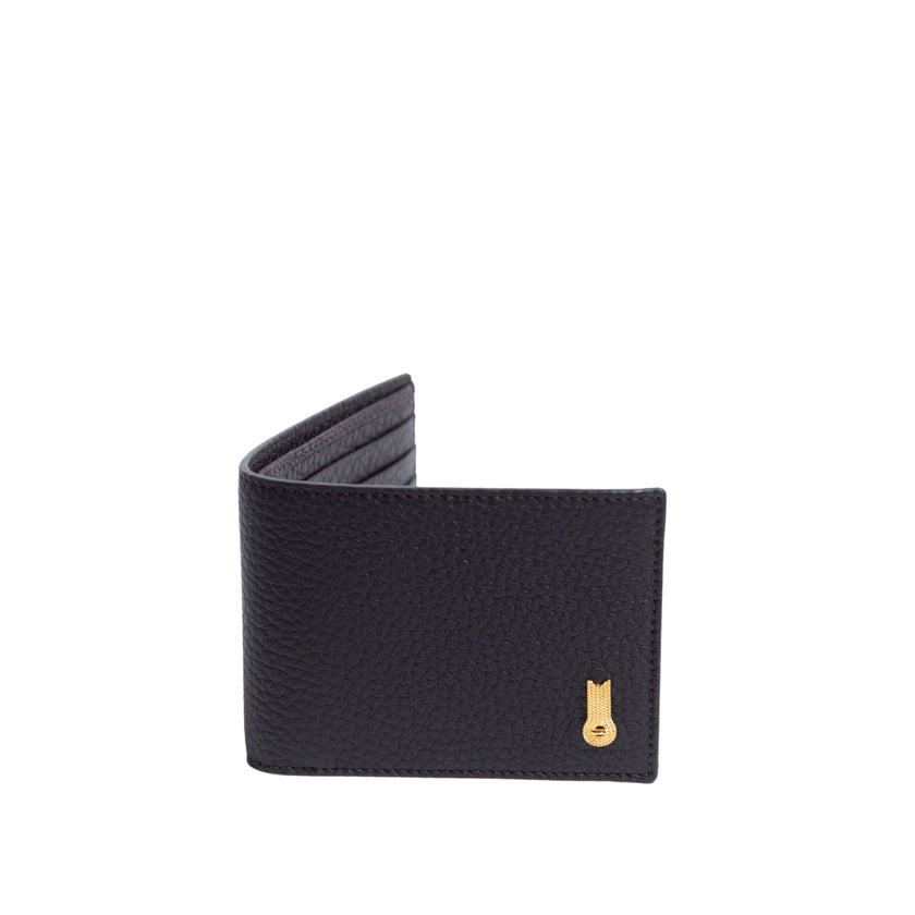WALLET GRAINED CHOCCOLATE