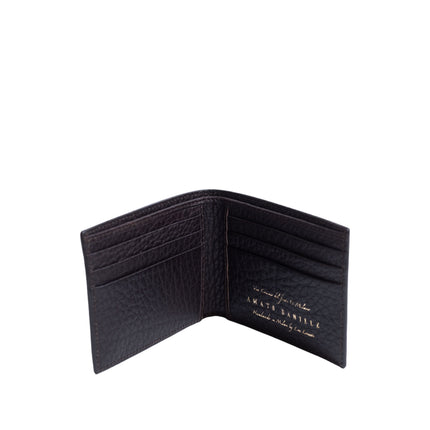 WALLET GRAINED CHOCCOLATE