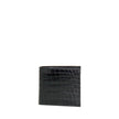 MAN WALLET SHINY CROCO BLACK