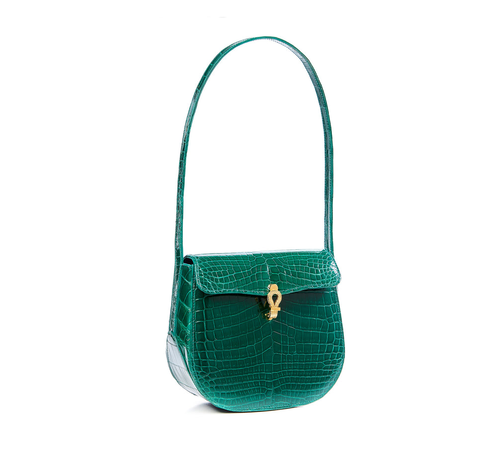 
                  
                    REVERIE CROCODILE GREEN
                  
                