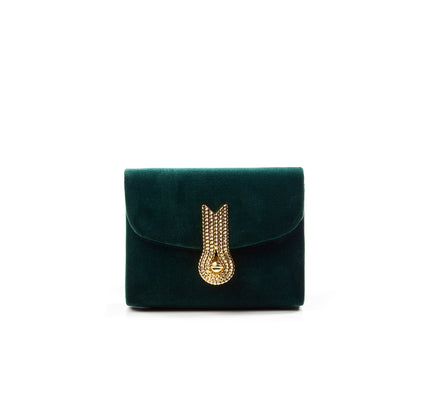 QUEEN MICRO VELVET GREEN